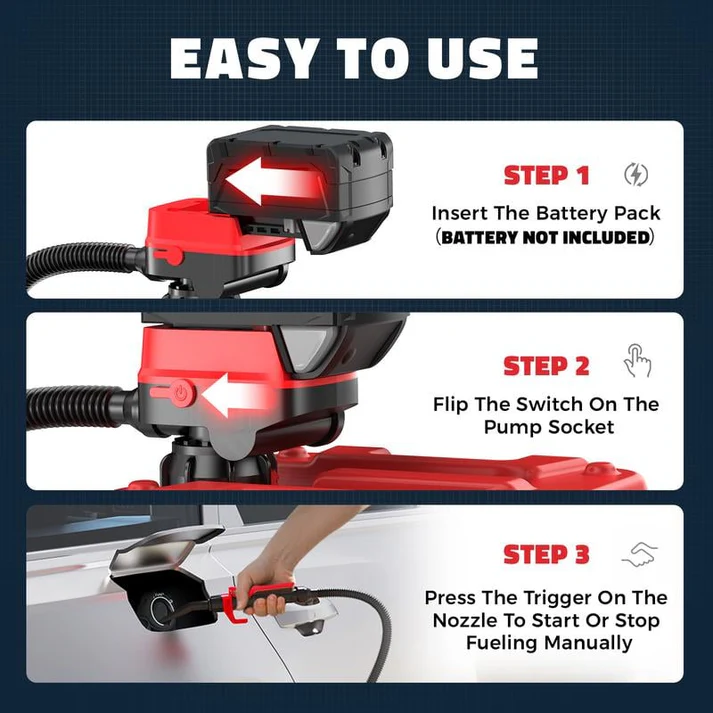 🎁HOT SALE - 50%OFF🔥Automobile Fuel Transfer Pump