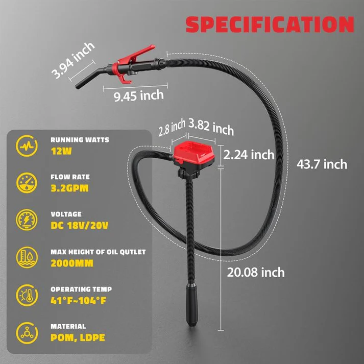 🎁HOT SALE - 50%OFF🔥Automobile Fuel Transfer Pump